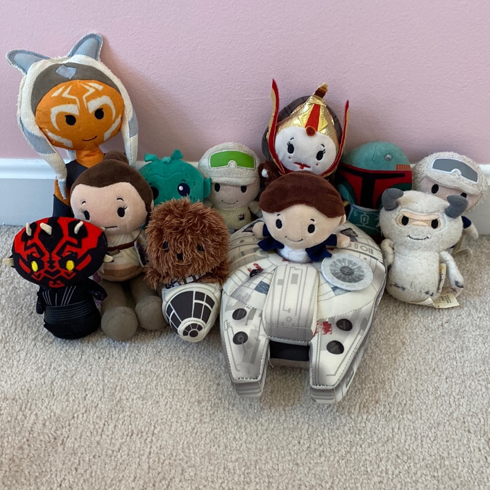 Star Wars Itty Bittys lot.